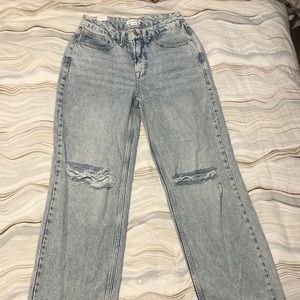 Good American wide leg jean